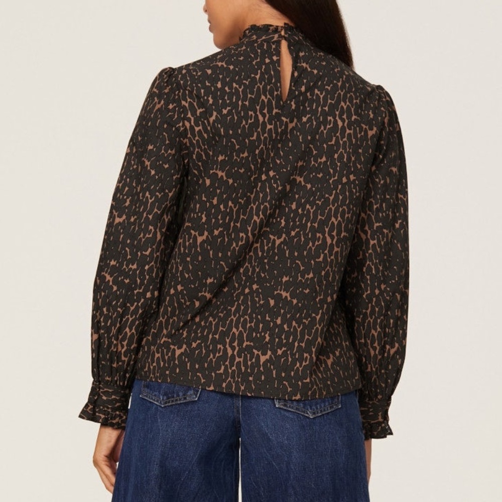 Rails Ariana Leopard Print Top, S - Picture 3 of 13